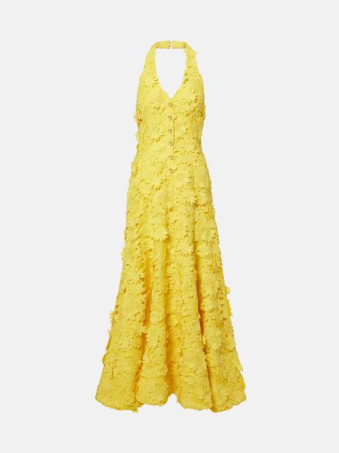 LEO LIN Juliette lace maxi dress