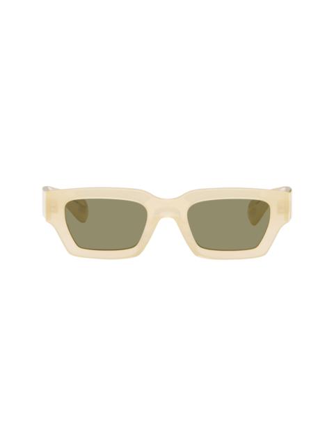Jil Sander Off-White Oliver Peoples 'Edition 6' Rectangular Sunglasses