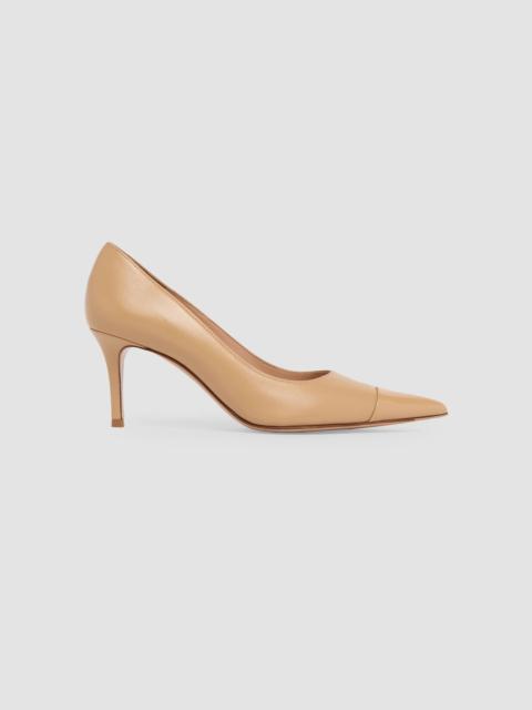 Gianvito Rossi Women's 70MM Leather Pumps - Light Beige