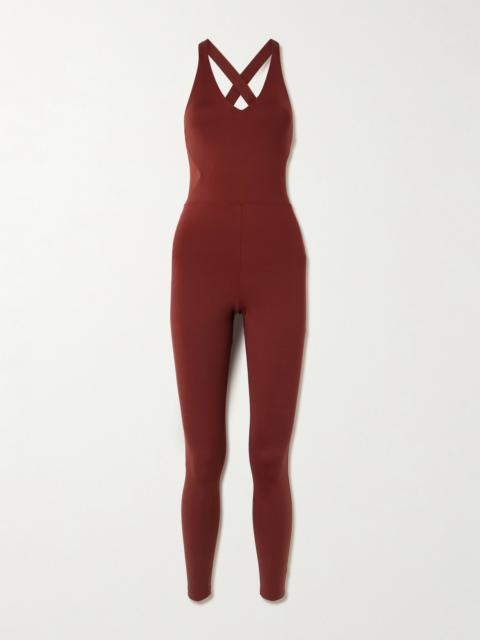 ERES Graham Tulle-trimmed Stretch-jersey Jumpsuit