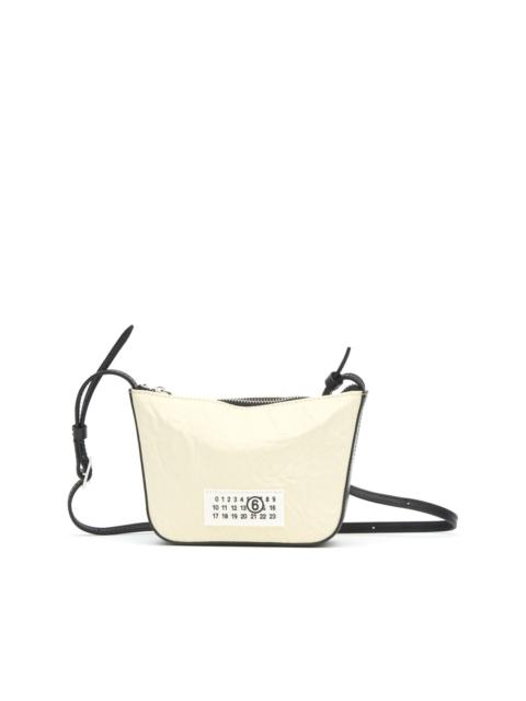 MM6 Maison Margiela Numeric crinkled mini bag