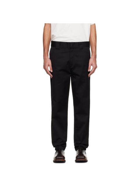 Carhartt Black Rinsed Tapered Master Trousers