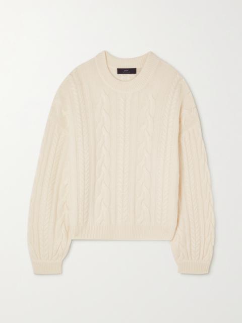 arch4 Marina Cable-knit Cashmere Sweater