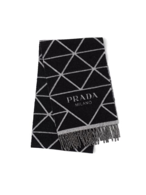 Prada Double cashmere scarf