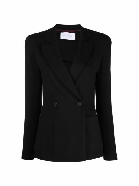 Harris Wharf London double-breasted virgin wool blazer