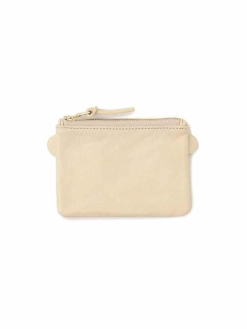 visvim LEATHER ESSENTIALS CASE IVORY