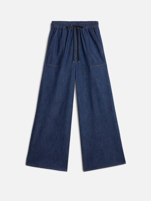 7 For All Mankind UTILITY PULL ON WIDE LEG in Weightless Halona