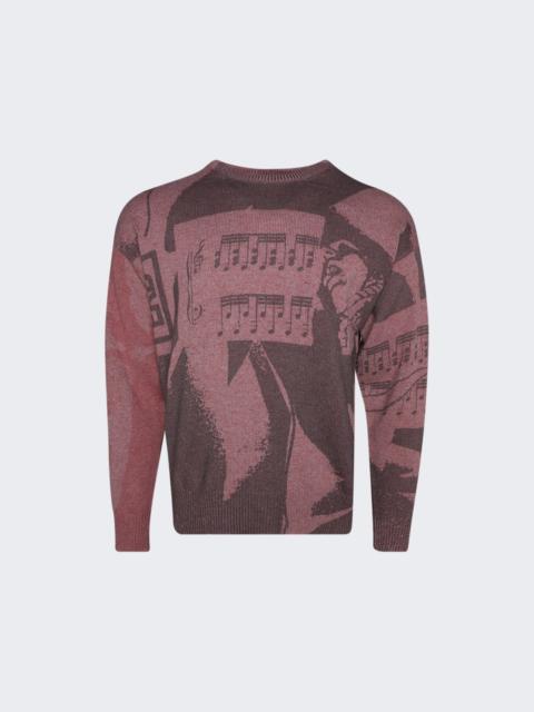 Trax Unsound Sweater Pink And Black
