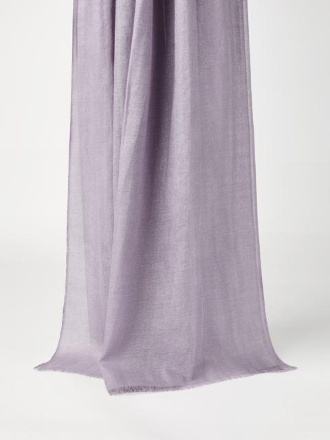 Brunello Cucinelli Cashmere and silk sparkling scarf