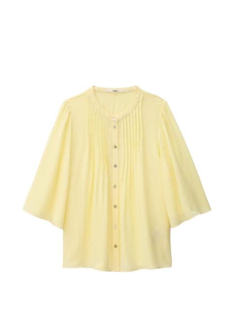 ba&sh Barna pleated blouse