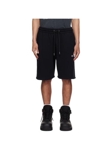 Off-White Black Heraldic Arrow Skate Sweat Shorts