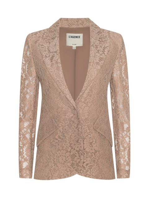 L'AGENCE Chamberlain Lace Blazer