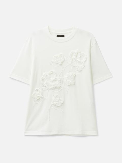TAAKK TAPE EMBROIDERY T-SHIRT