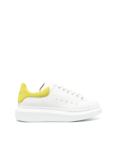 Alexander McQueen Oversized suede-trim sneakers