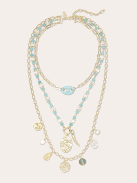RAMY BROOK Arianna Layered Charm Necklace