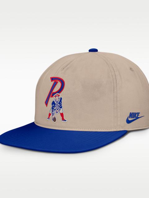 Nike New England Patriots Rewind Pro Men's Nike NFL Adjustable Hat