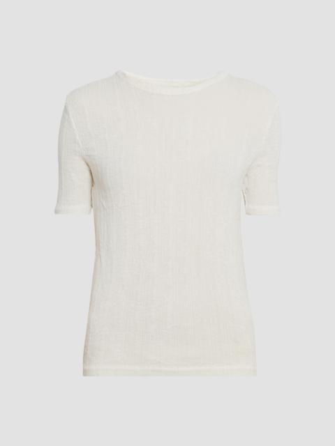 ISSEY MIYAKE Women's Rill Plissé Top - Off White