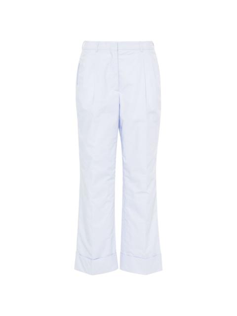 OFFICINE GÉNÉRALE Willow high-waist straight trousers