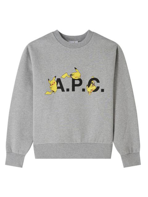 A.P.C. Pokémon Pikachu sweatshirt