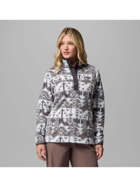 Columbia Women's Benton Springs Printed Half Snap Fleece Pullover