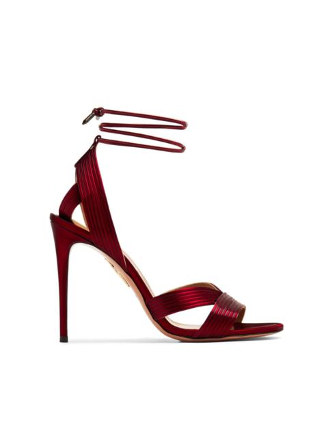 Ari 105mm tie-fastening sandals