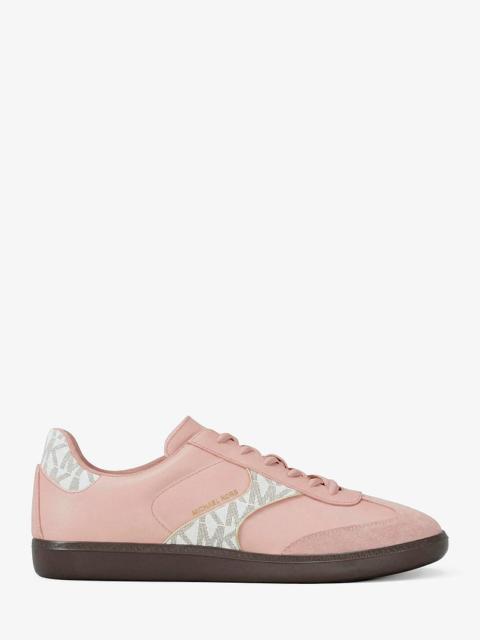 MICHAEL KORS Sammy Mixed-Media Sneaker
