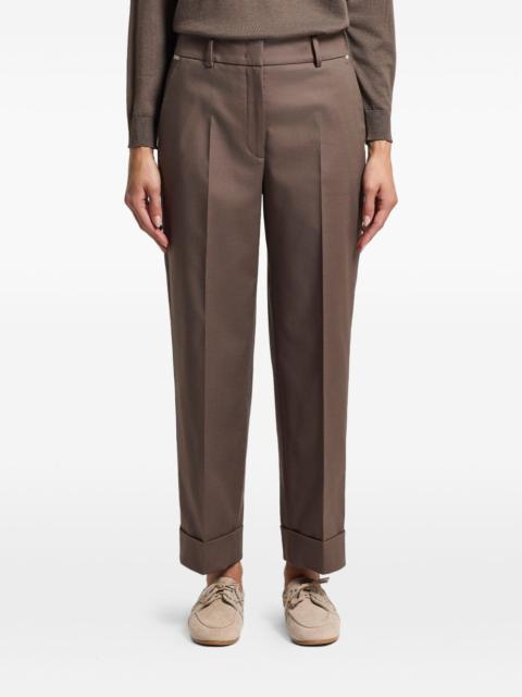 PESERICO pleat-detail trousers