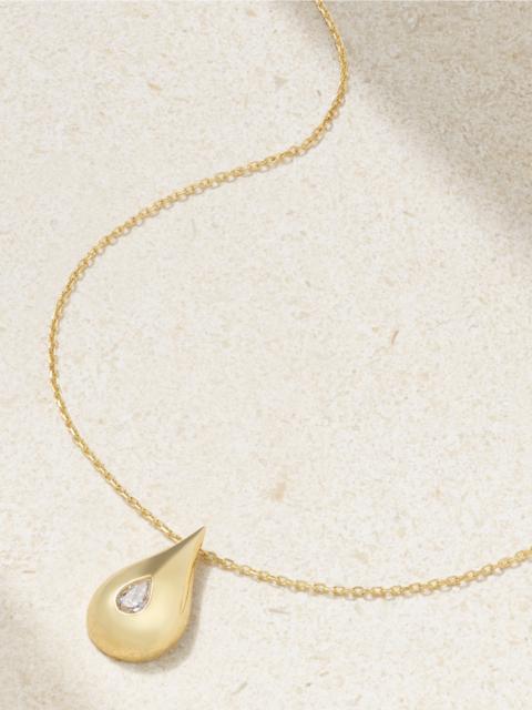 MATEO 14-karat Gold Diamond Necklace