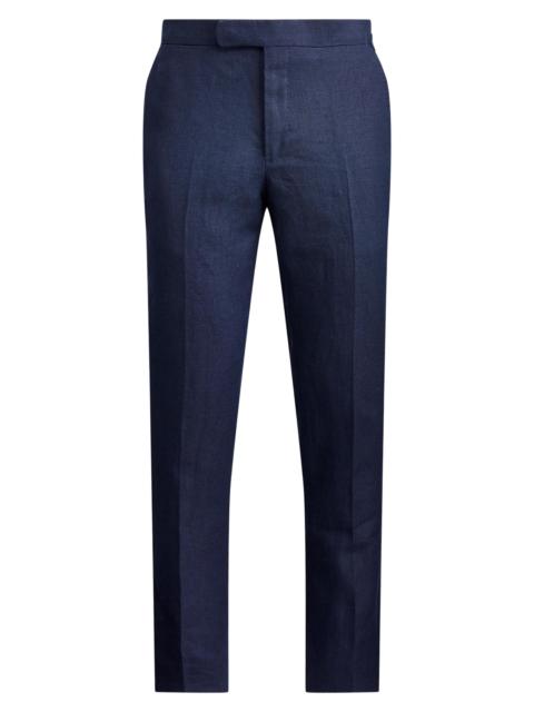 Polo Ralph Lauren Men's Linen Crease-Front Pants - Navy