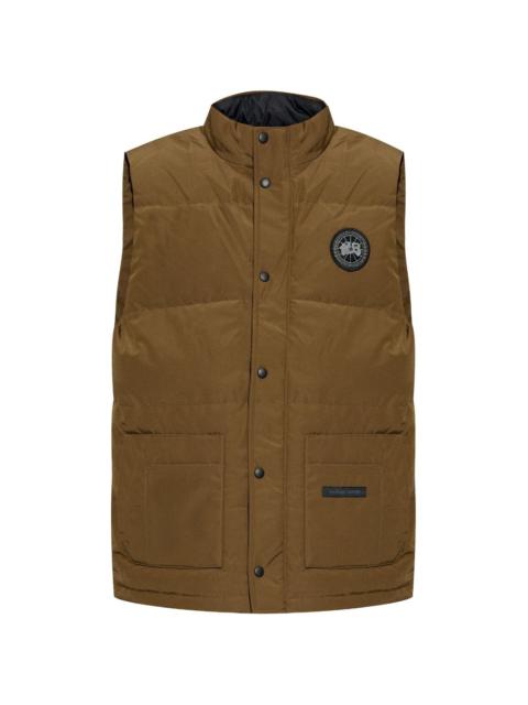 Canada Goose logo-patch gilet