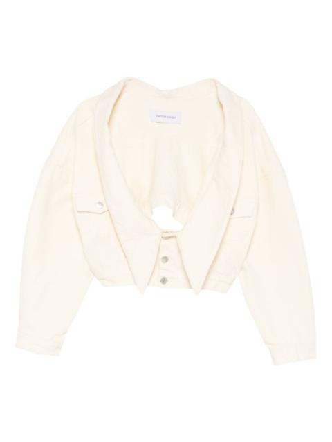 VIKTOR & ROLF button denim jacket