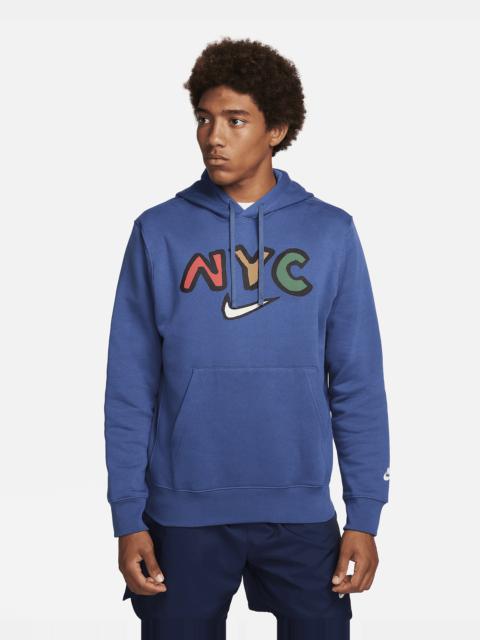 Men's Nike Sportswear Club Fleece Pullover Graphic Hoodie