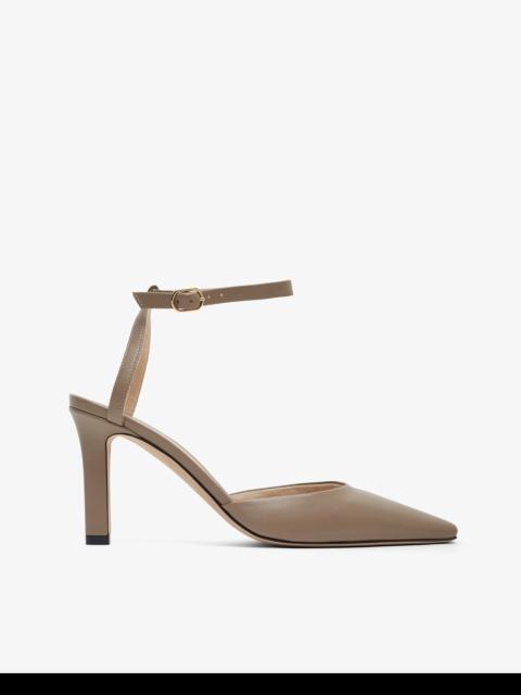 The Row Carla 80 ankle strap pumps