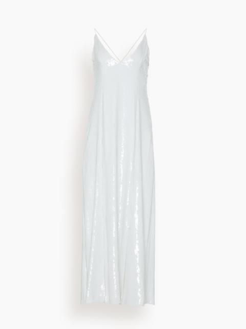 KHAITE Carina Dress in White