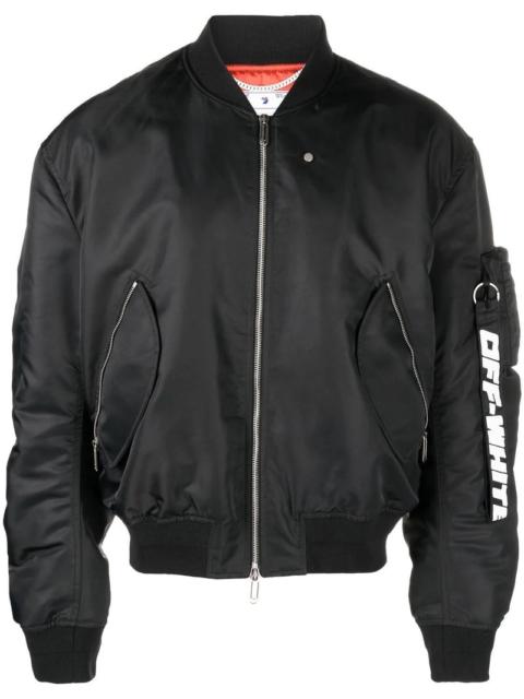 Off-White OFF-WHITE Industrial Bomber Jacket Black