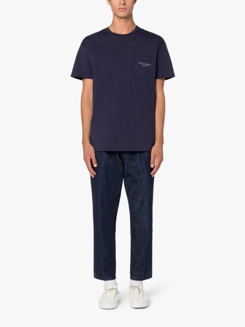 Mackintosh RAIN X SHINE NAVY POCKET T-SHIRT