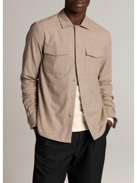 Vince Cotton Flannel Garage Shirt