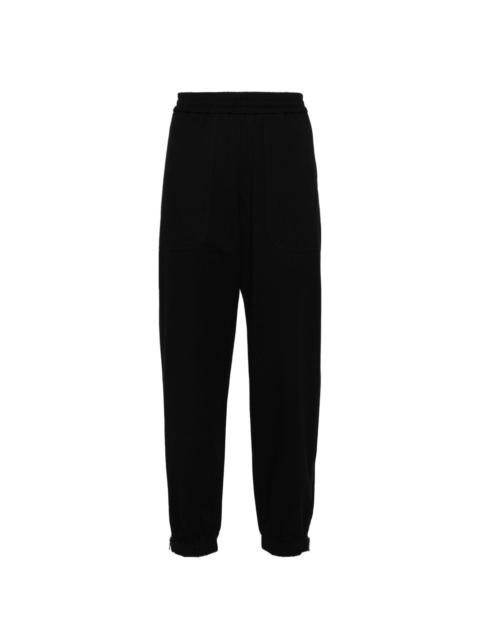 mid-rise track trousers