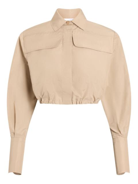 PATOU cropped shirt