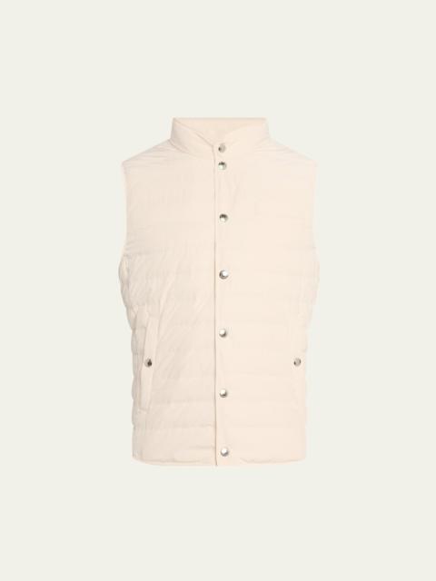 ブルゾン Brunello Cucinelli Quilted White Sleeveless Jacket Brunello Cucinelli Quilted White Sleeveless Jacket | THE LIST