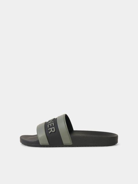 BOGNER Slides Belize in Olive green/black