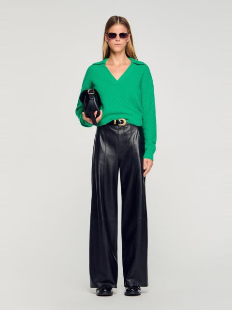 Sandro POLO-NECK SWEATER