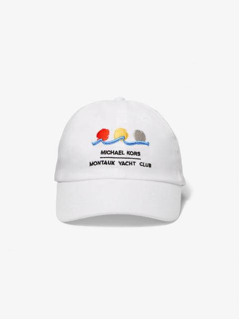 MICHAEL KORS Michael Kors x Montauk Yacht Club Cotton Baseball Hat