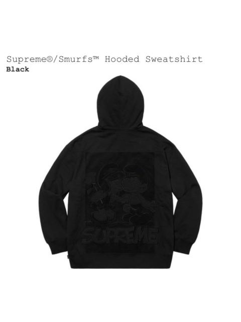 Supreme Smurf Hooded Sweatshirt (Size M) | sleeveleess.parka