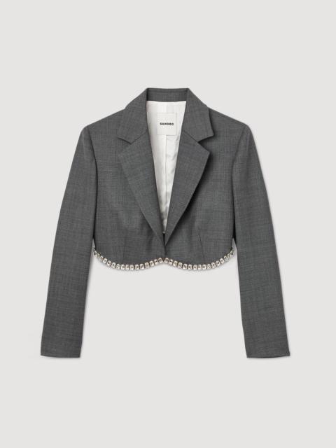 Sandro SHORT SUIT JACKET