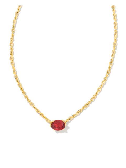KENDRA SCOTT Cailin Gold July Pendant Necklace