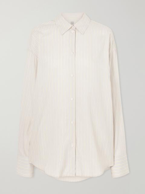 TOTEME Striped Woven Shirt