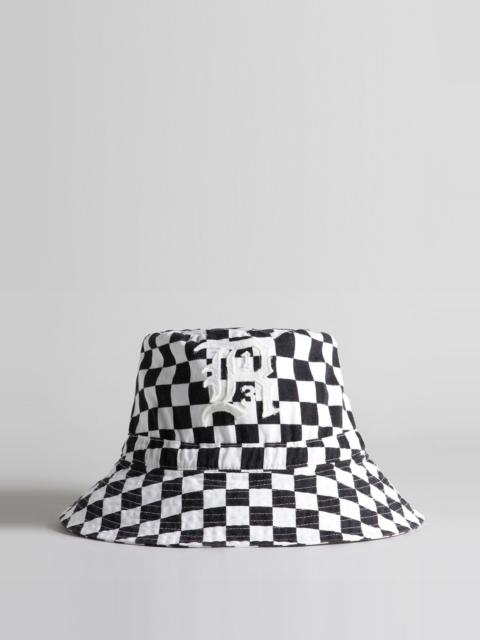 R13 Oversized Bucket Hat - Checkerboard | R13 Denim Official Site