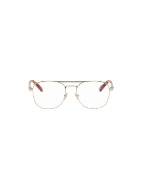 GUCCI Gold Aviator Glasses