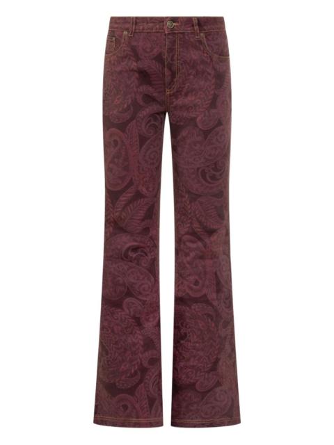 Etro paisley jeans